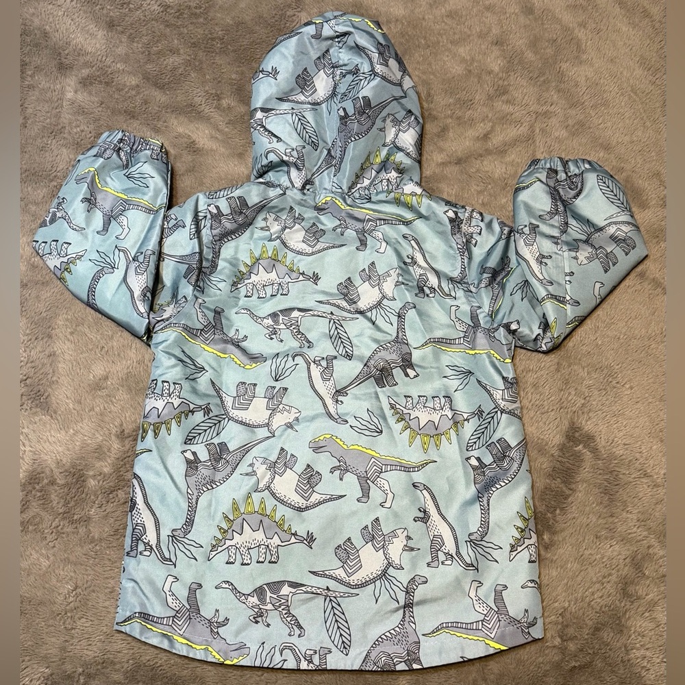 Carters - Boys Dinosaur Rain Slicker Light Weight Rain Jacket, Size - 5 - Picture 4 of 4